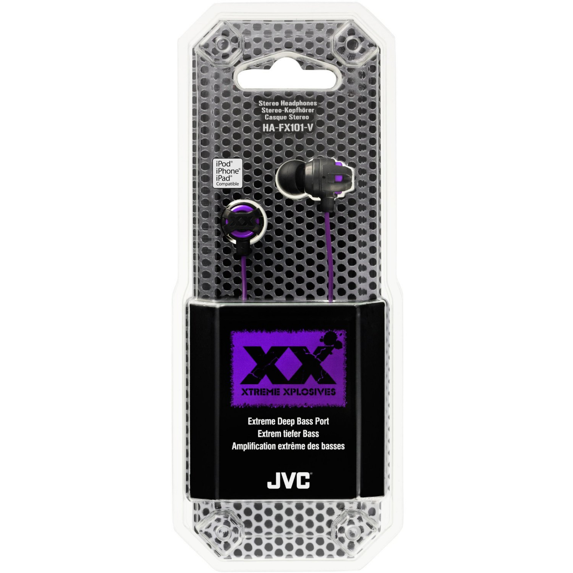 Наушники JVC HA-FX101 Violet