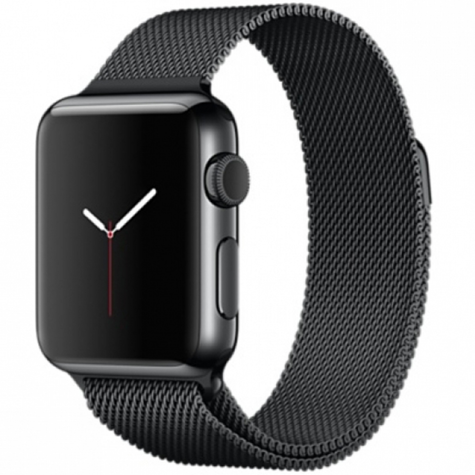 Ремінець Apple Watch 38mm Milanese Loop Black
