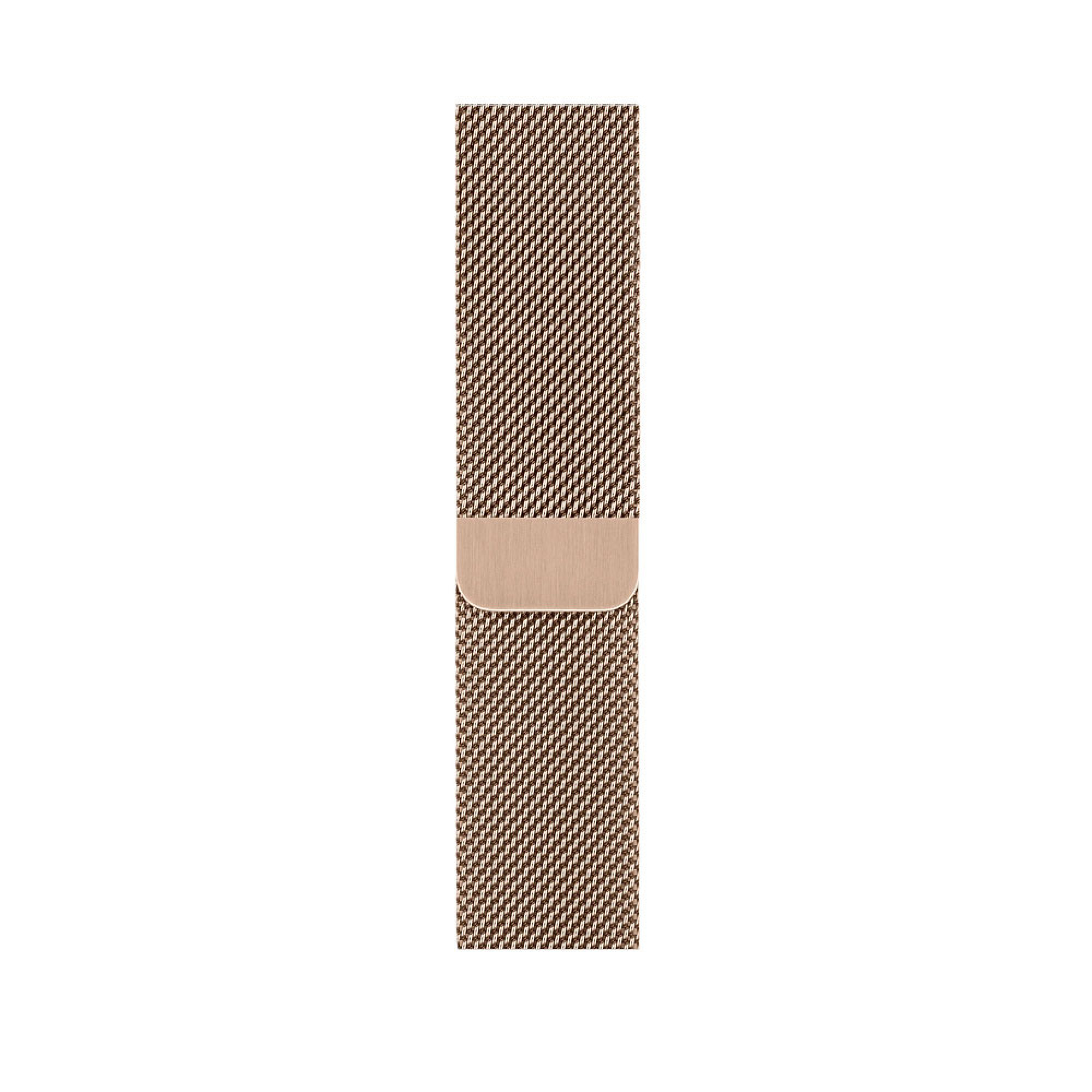 Ремешок Apple Watch 42/44mm Milanese Loop Gold