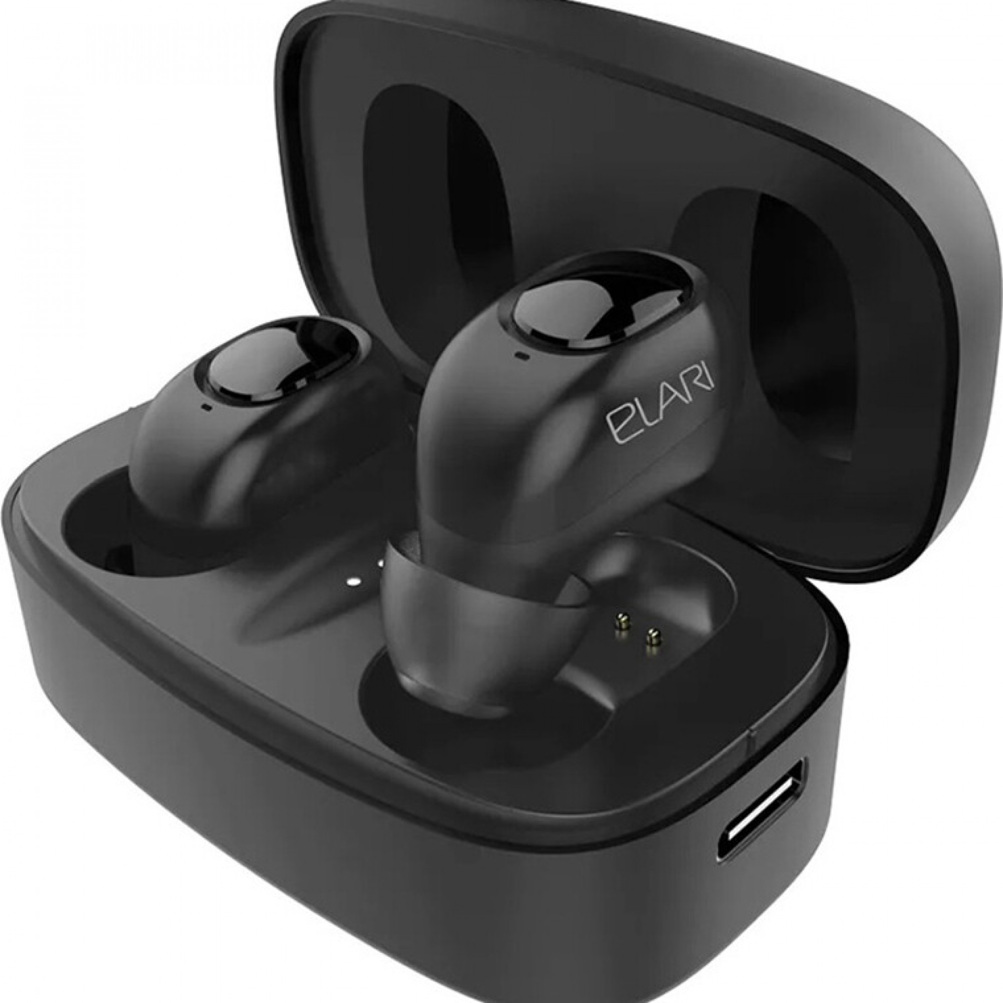 Наушники Elari EarDrops Bluetooth TWS Black (EDS-001)