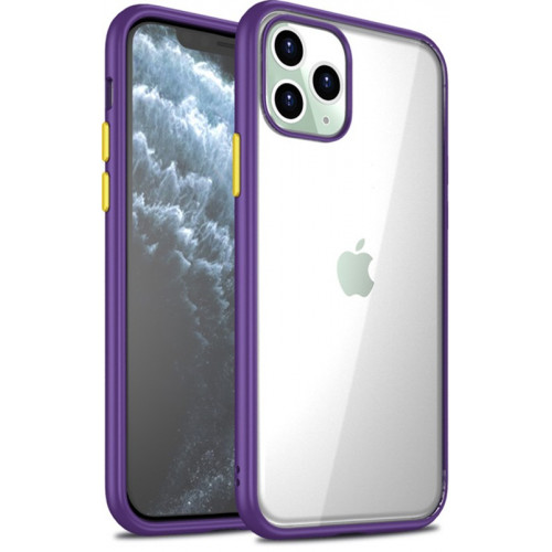 Чохол iPaky Cucoloris для iPhone 11 Pro Max Purple/Yellow