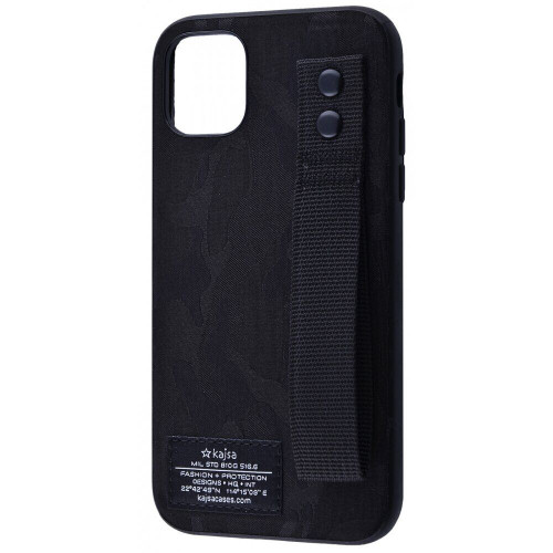 Чохол Kajsa Khaki iPhone 11Pro Max Black