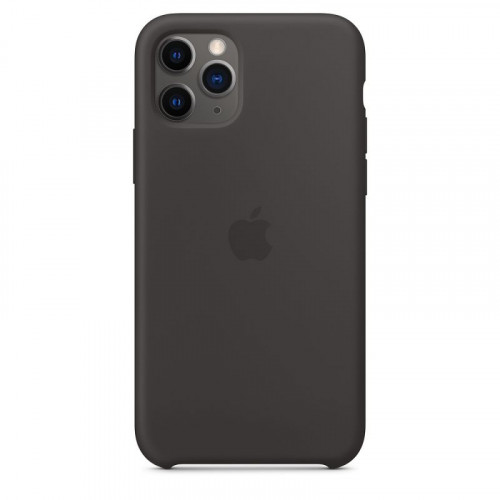 Чохол Silicone Slim Weaving для iPhone 11 Pro Black