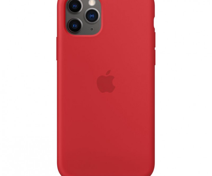 Чохол Silicone Slim Weaving для iPhone 11 Pro Red