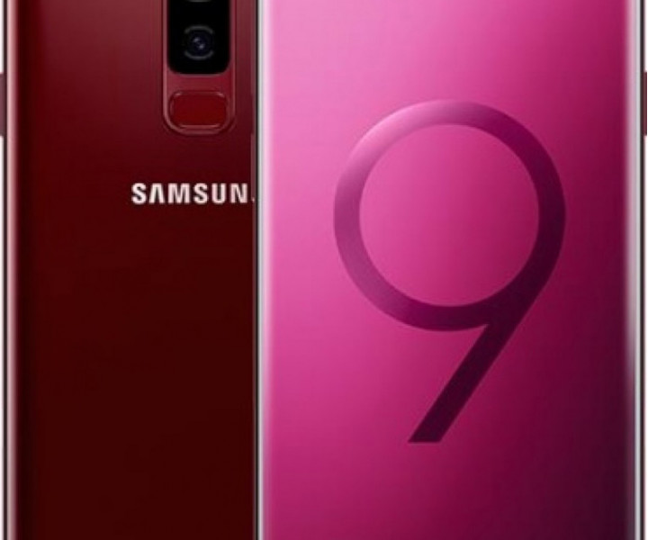 Samsung G965F-DS Galaxy S9 Plus 128GB Burgundy Red
