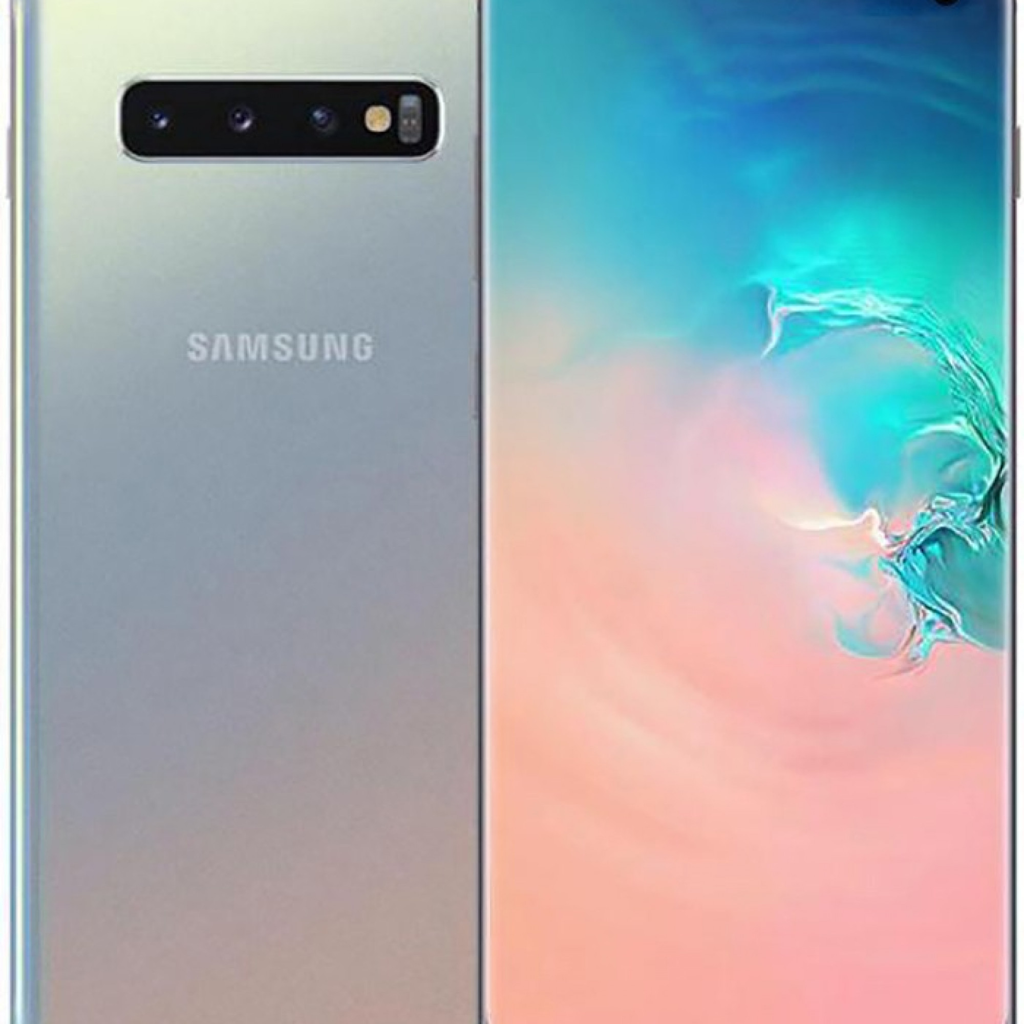 Samsung Galaxy S10 SM-G973 DS 128GB Prism Silver (SM-G973FZSD)