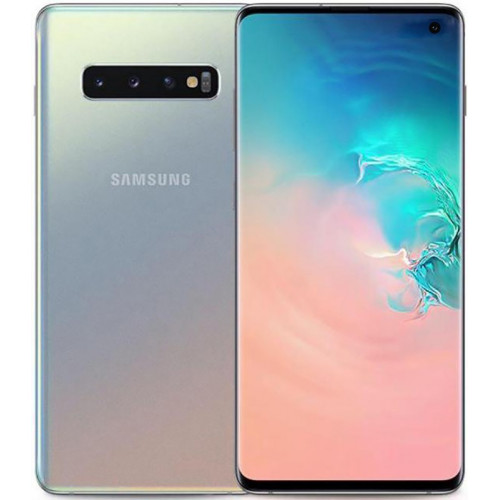 Samsung Galaxy S10 SM-G973 DS 128GB Prism Silver (SM-G973FZSD)