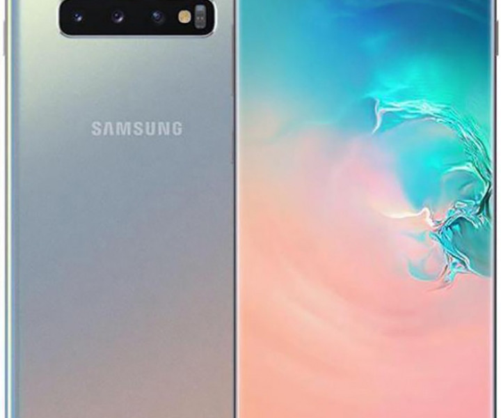 Samsung Galaxy S10 SM-G973 DS 128GB Prism Silver (SM-G973FZSD)