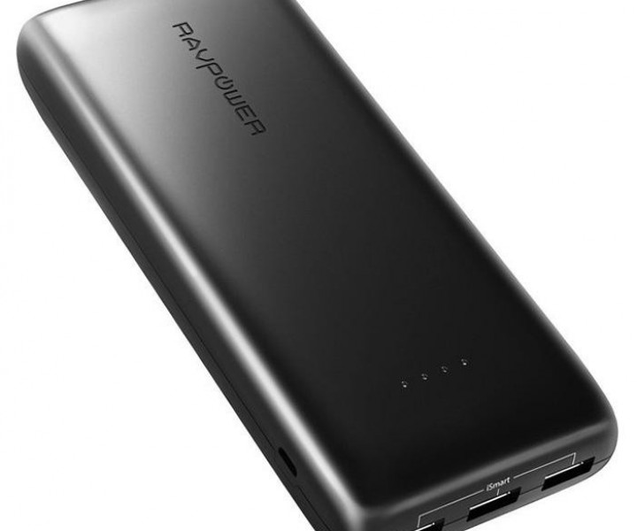 Внешний аккумулятор RAVPower 22000mAh 3-Port Black (RP-PB052BK)