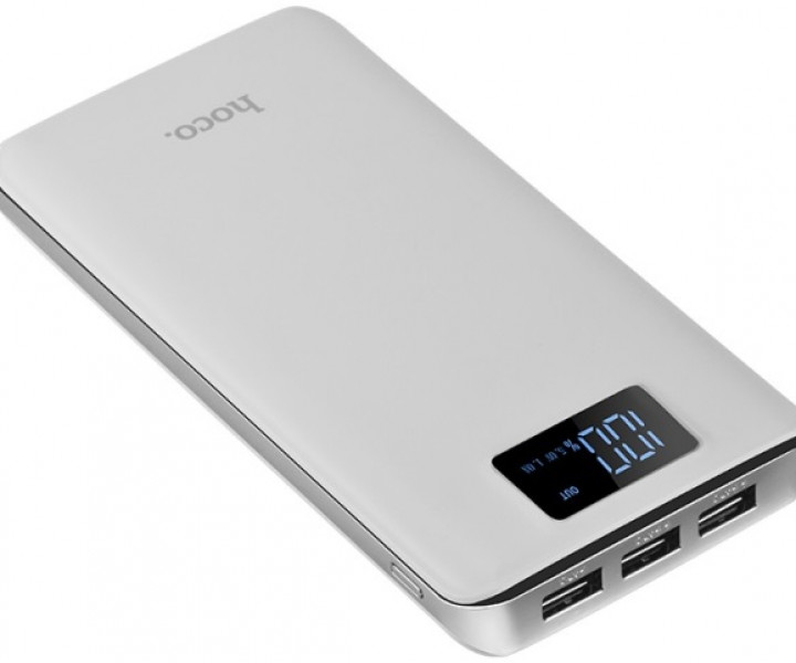 Внешний аккумулятор Hoco B23B Flowed 20000 mAh White