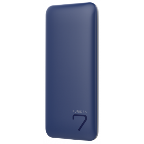 Внешний аккумулятор PURIDEA S5 7000mAh Li-Pol Rubber Blue & White