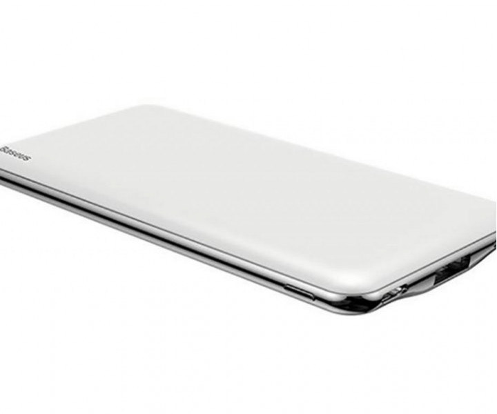 Внешний аккумулятор Baseus Simbo Smart 10000mAh + Type-C Cable White