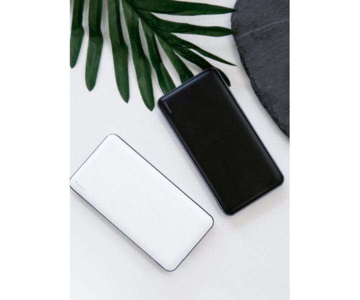 Внешний аккумулятор Baseus Simbo Smart 10000mAh + Type-C Cable White