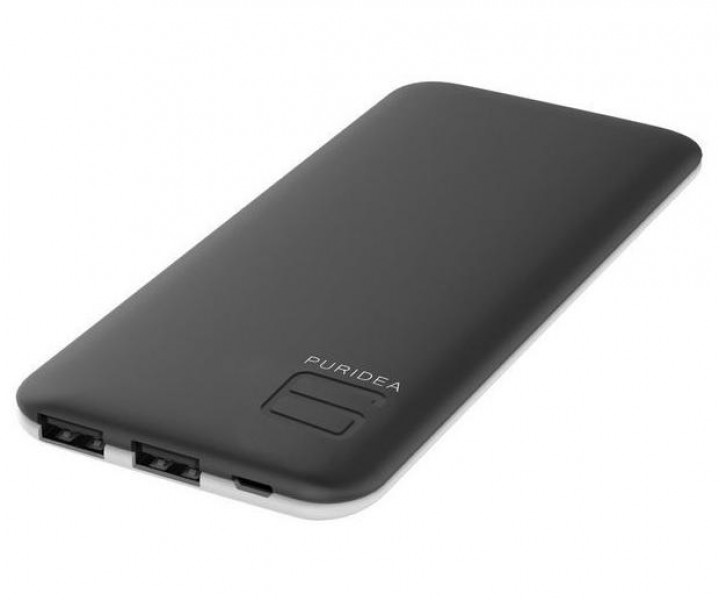 Внешний аккумулятор PURIDEA S4 6000mAh Li-Pol Rubber Black & White