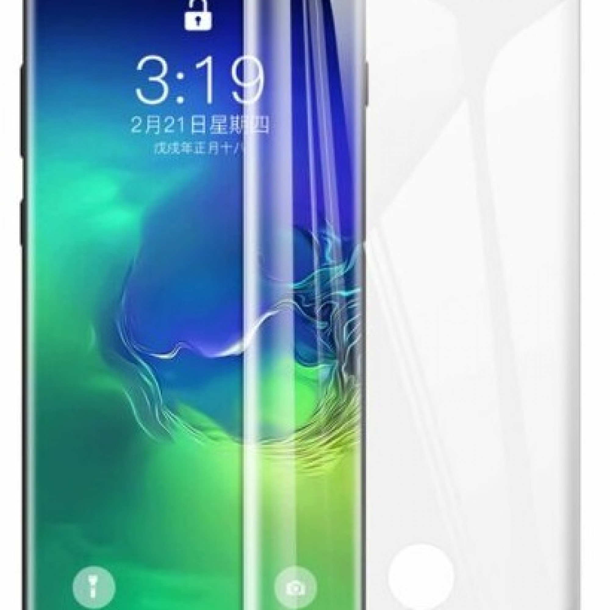 Защитное стекло 5D для Samsung S10