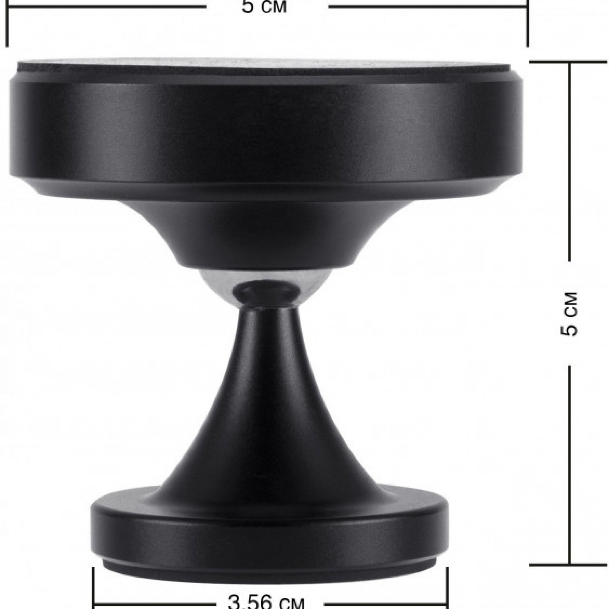Авто ЗУ Qitech Car and Desk Holder Nano Auto Wireless with QI Black (QT-NA-02Bk)