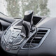 Авто ЗУ Qitech Car and Desk Holder Nano Auto Wireless with QI Black (QT-NA-02Bk)