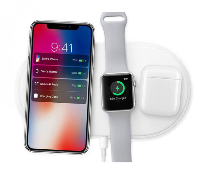 Беспроводной Зарядное устройство для iPhone,Аirpods,Apple Watch