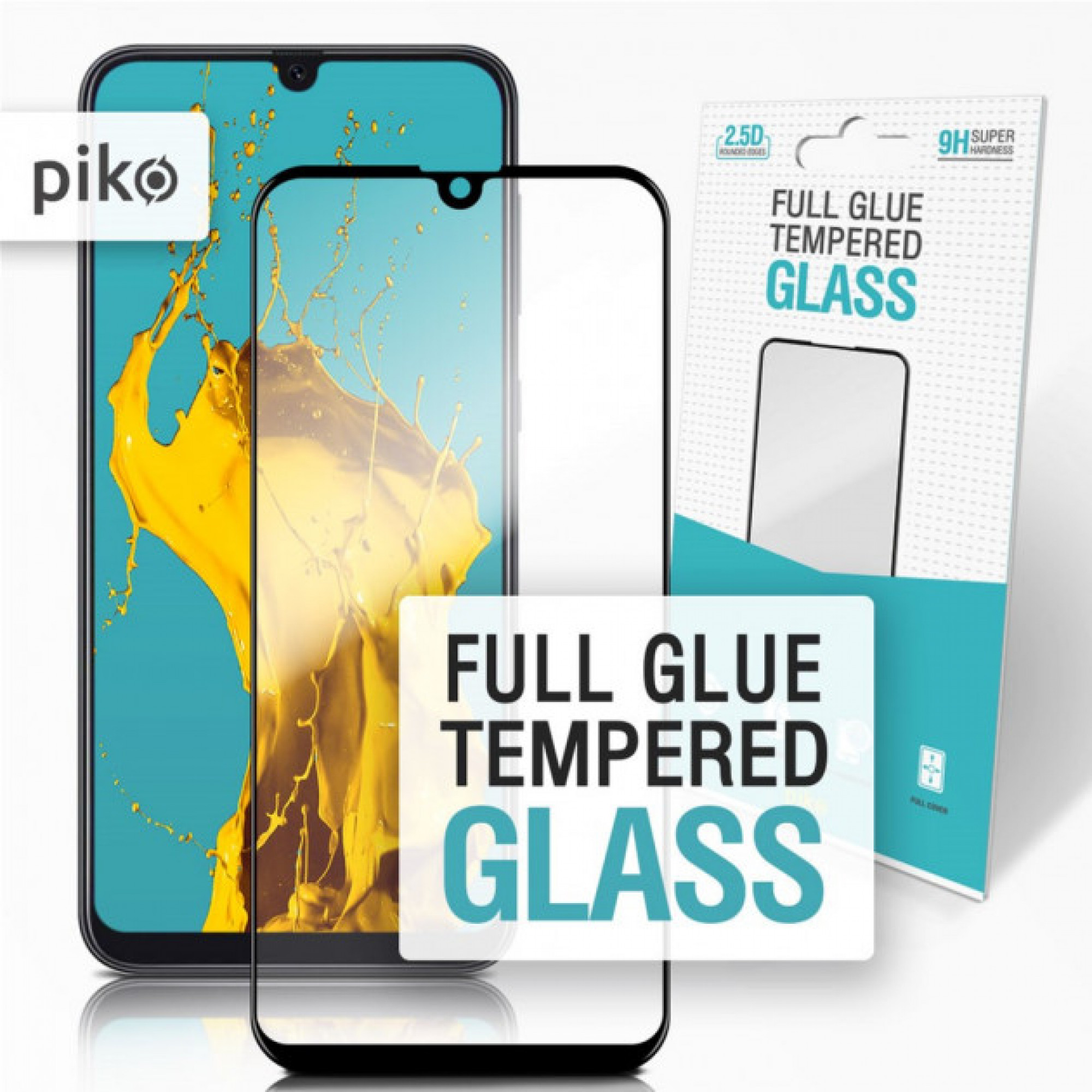 Защитное стекло Piko Samsung A50 Black