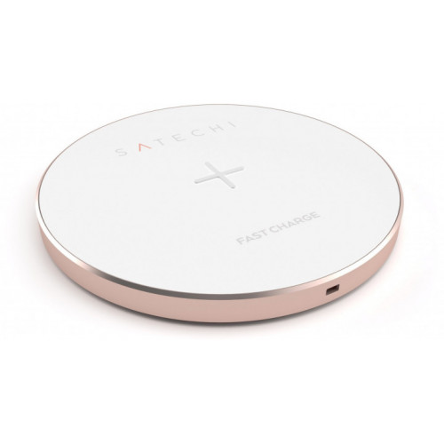 Беспроводная Qi зарядка X-Doria Golden Wireless Charge Rose Gold