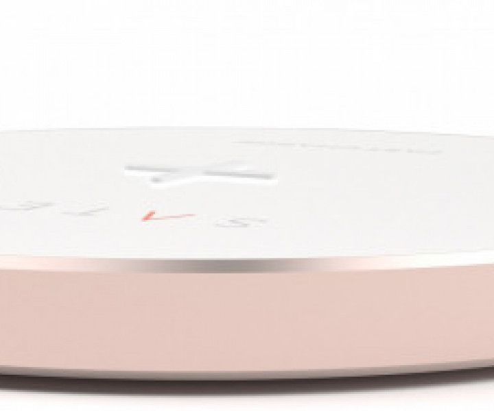 Беспроводная Qi зарядка X-Doria Golden Wireless Charge Rose Gold