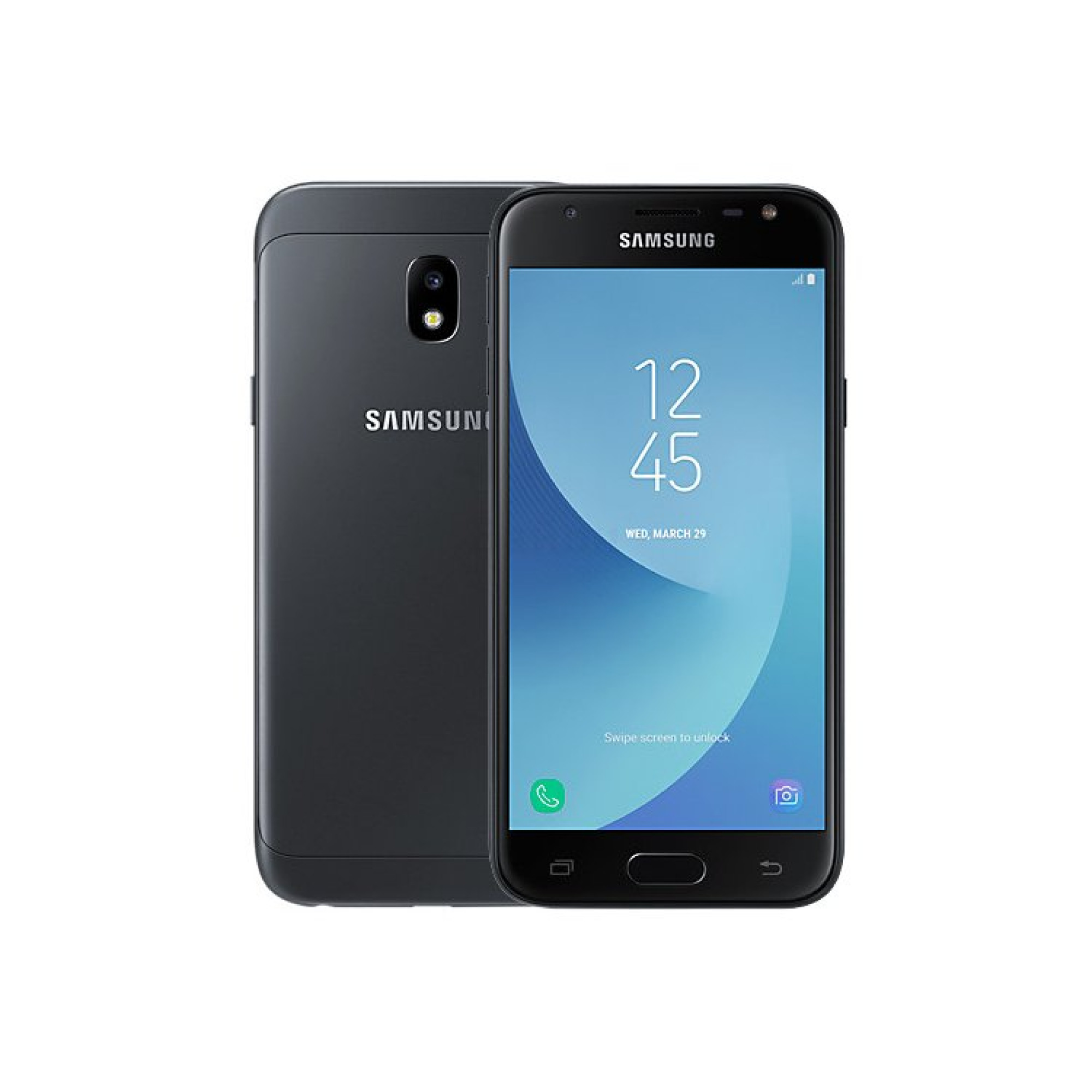 Samsung J330F Galaxy J3 2017 Black Single Sim