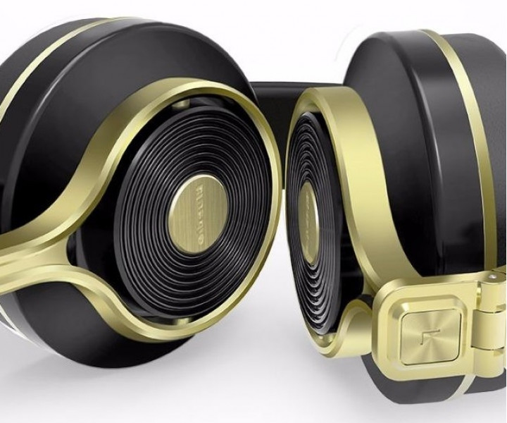 Наушники Bluedio T3 Gold
