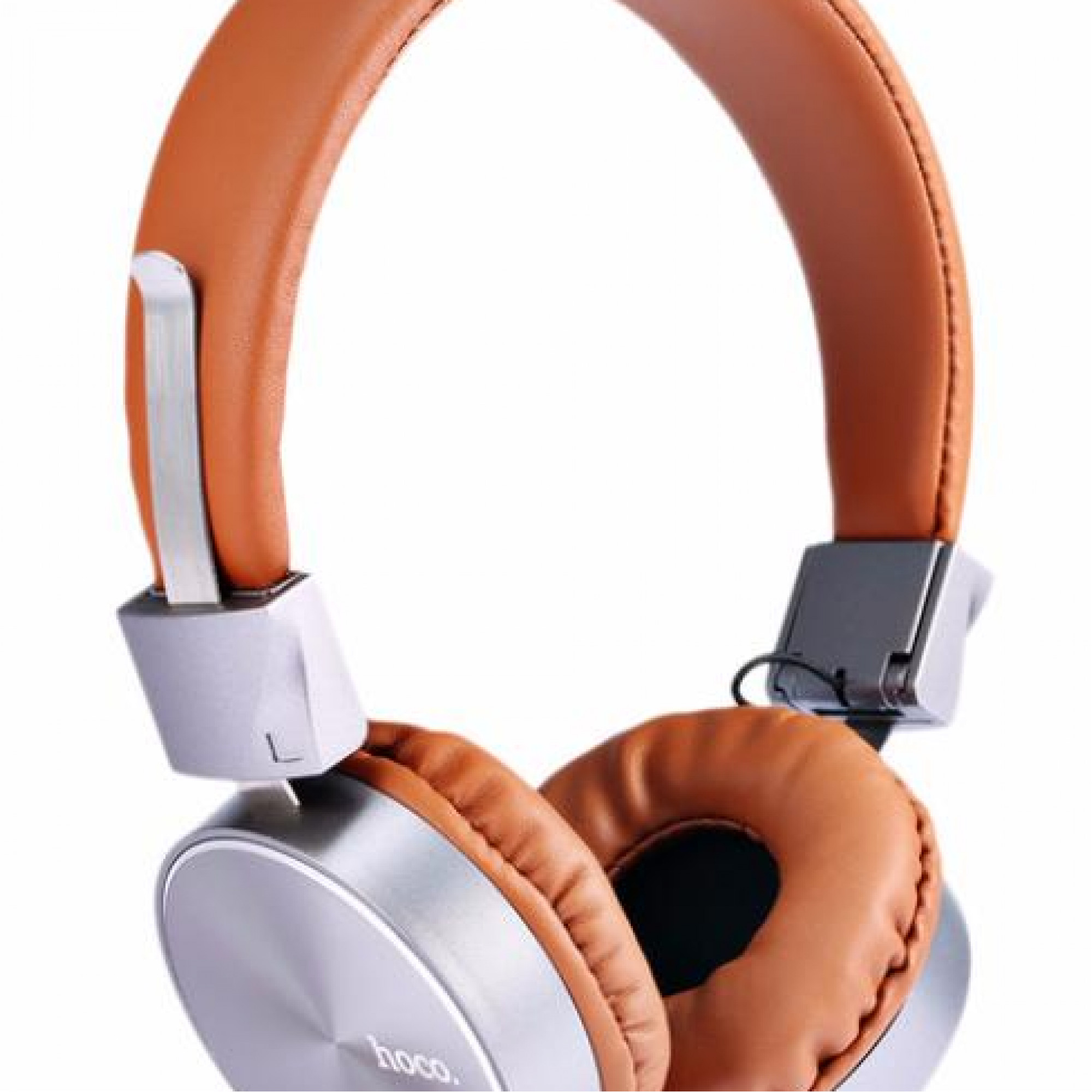 Навушники HF Hoco W2 Brown