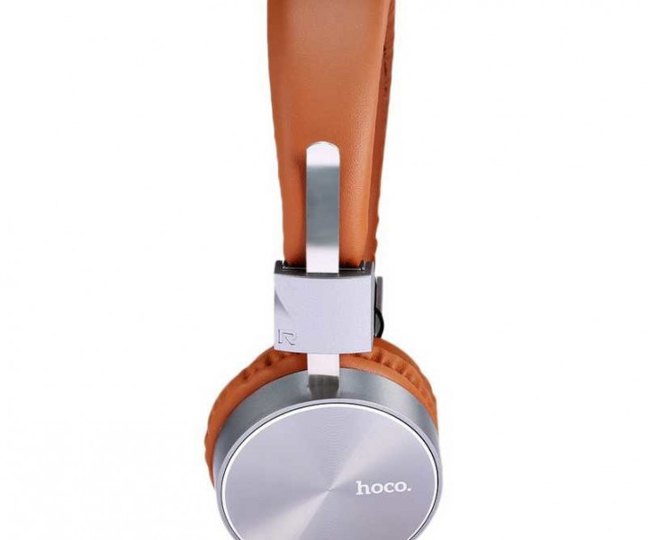 Навушники HF Hoco W2 Brown