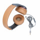 Навушники HF Hoco W6 Brown