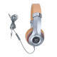 Навушники HF Hoco W6 Brown
