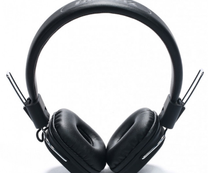 Наушники HF Remax (OR) RM-100H Black (mic+button call answerinng+remote control)