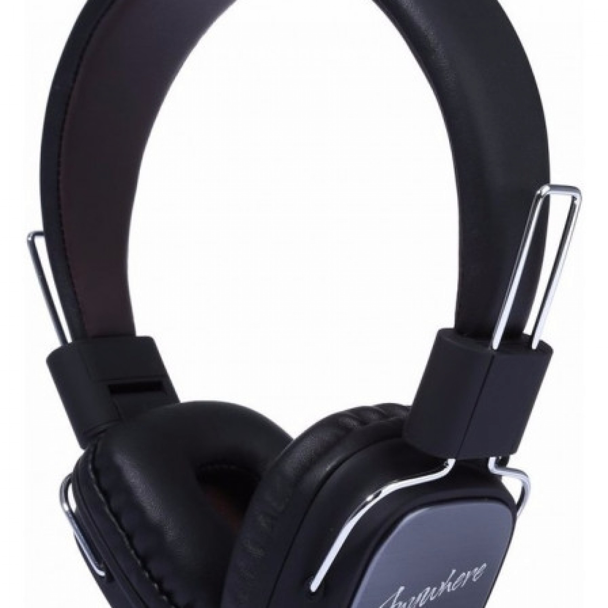 Наушники HF Remax (OR) RM-100H Black (mic+button call answerinng+remote control)