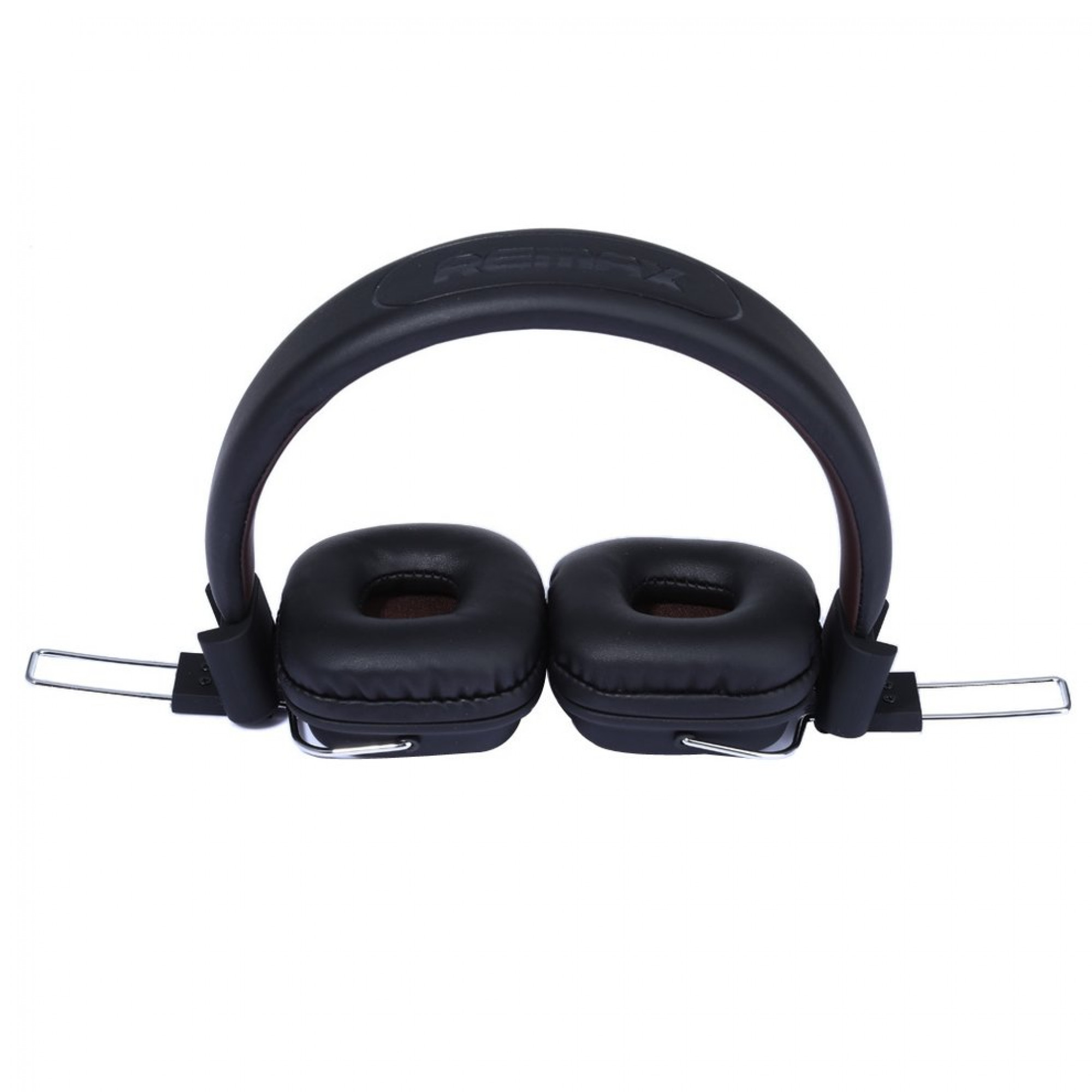 Наушники HF Remax (OR) RM-100H Black (mic+button call answerinng+remote control)