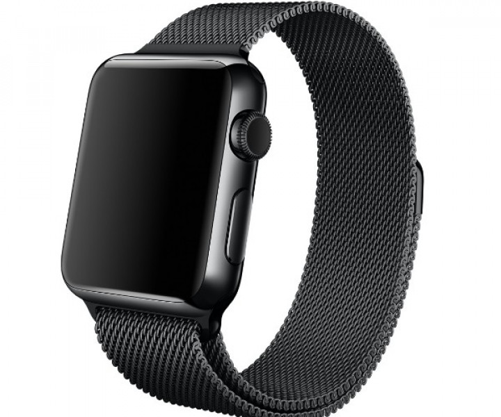 Ремешок 38/42mm Milanese Loop Space Black для Apple Watch 38mm