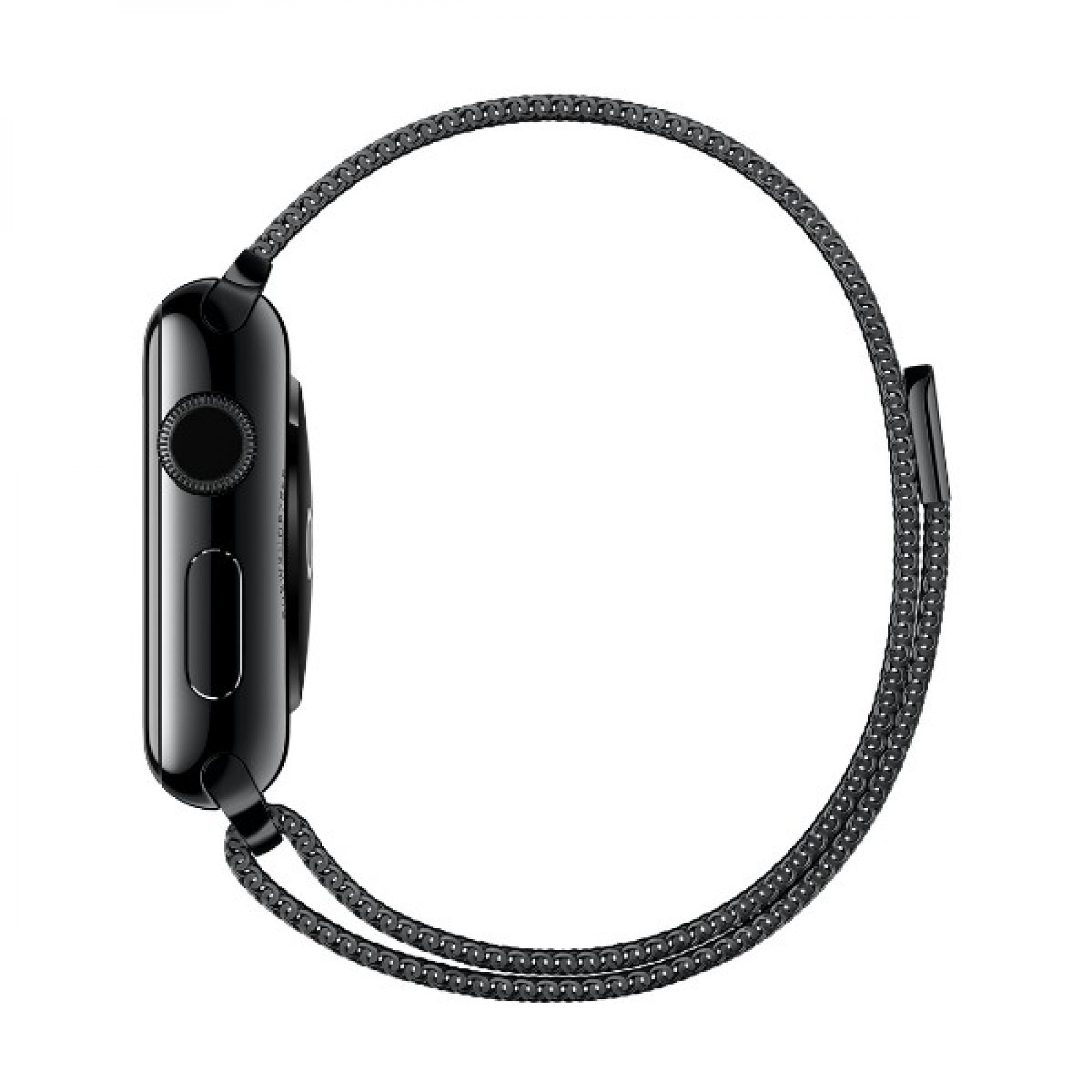 Ремешок 38/42mm Milanese Loop Space Black для Apple Watch 38mm