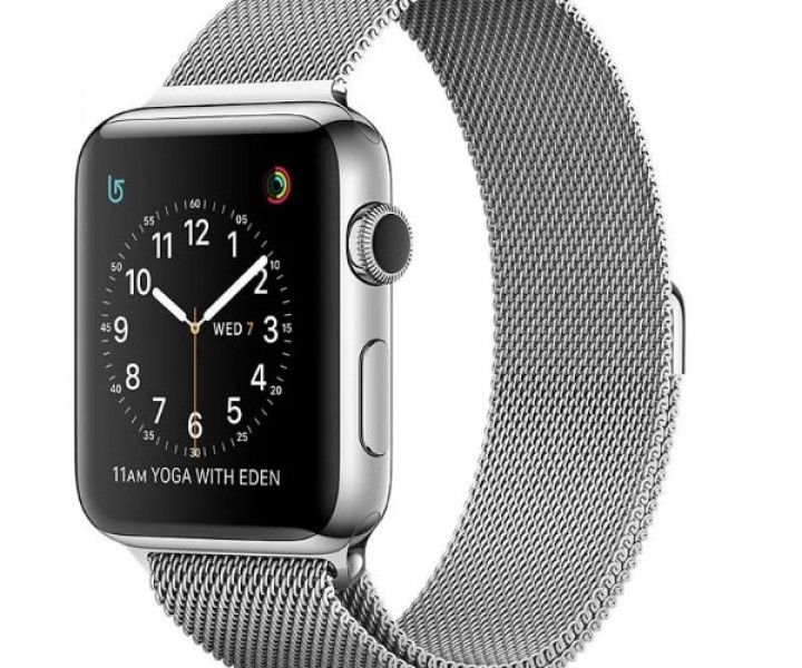 Ремешок для Apple Watch 38mm Milanese Loop Silver