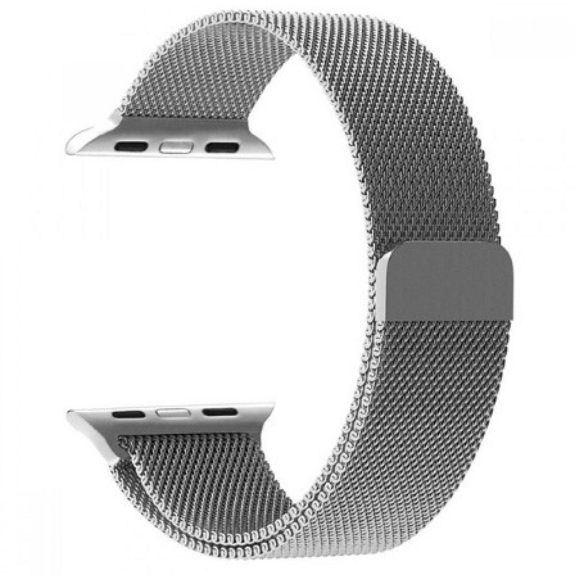 Ремешок для Apple Watch 38mm Milanese Loop Silver