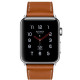 Ремешок Apple Watch 38mm Hermes Single Tour Leather Band Fauve Barenia