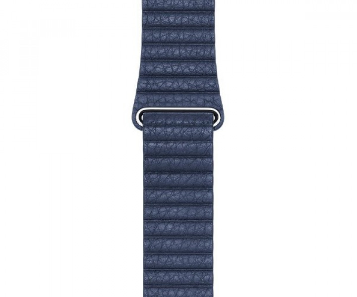 Ремінець Apple Watch 42mm Leather Loop Band Midnight Blue