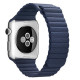Ремінець Apple Watch 42mm Leather Loop Band Midnight Blue