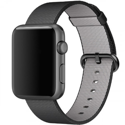 Ремешок 38/42mm Black Woven Nylon