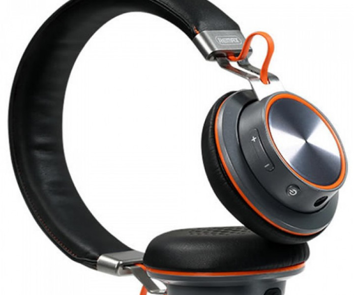 Наушники Remax Stereo Bluetooth Headset (OR) RB-195HB Black