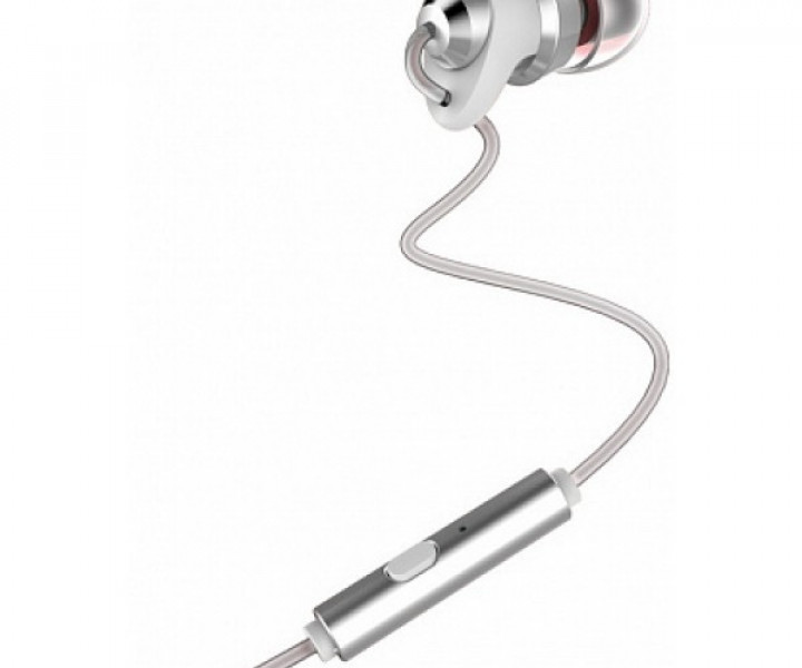 Наушники Remax RM-585 Metal Touching Earphone White