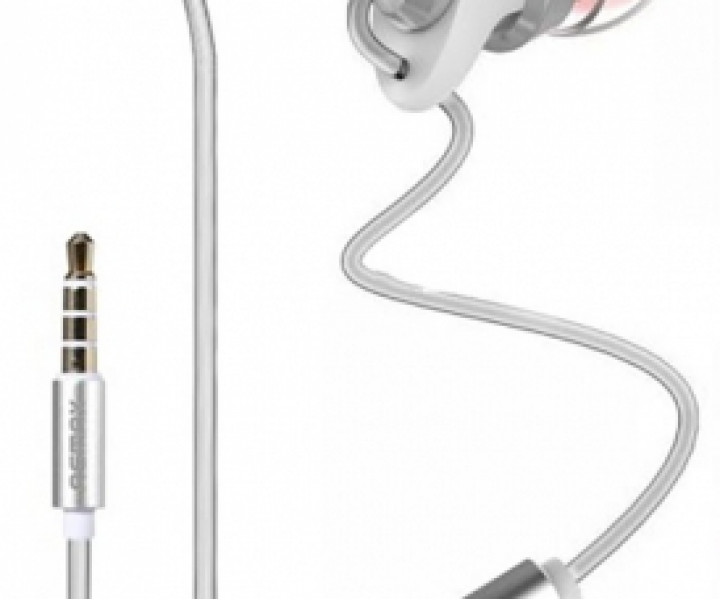 Наушники Remax RM-585 Metal Touching Earphone White