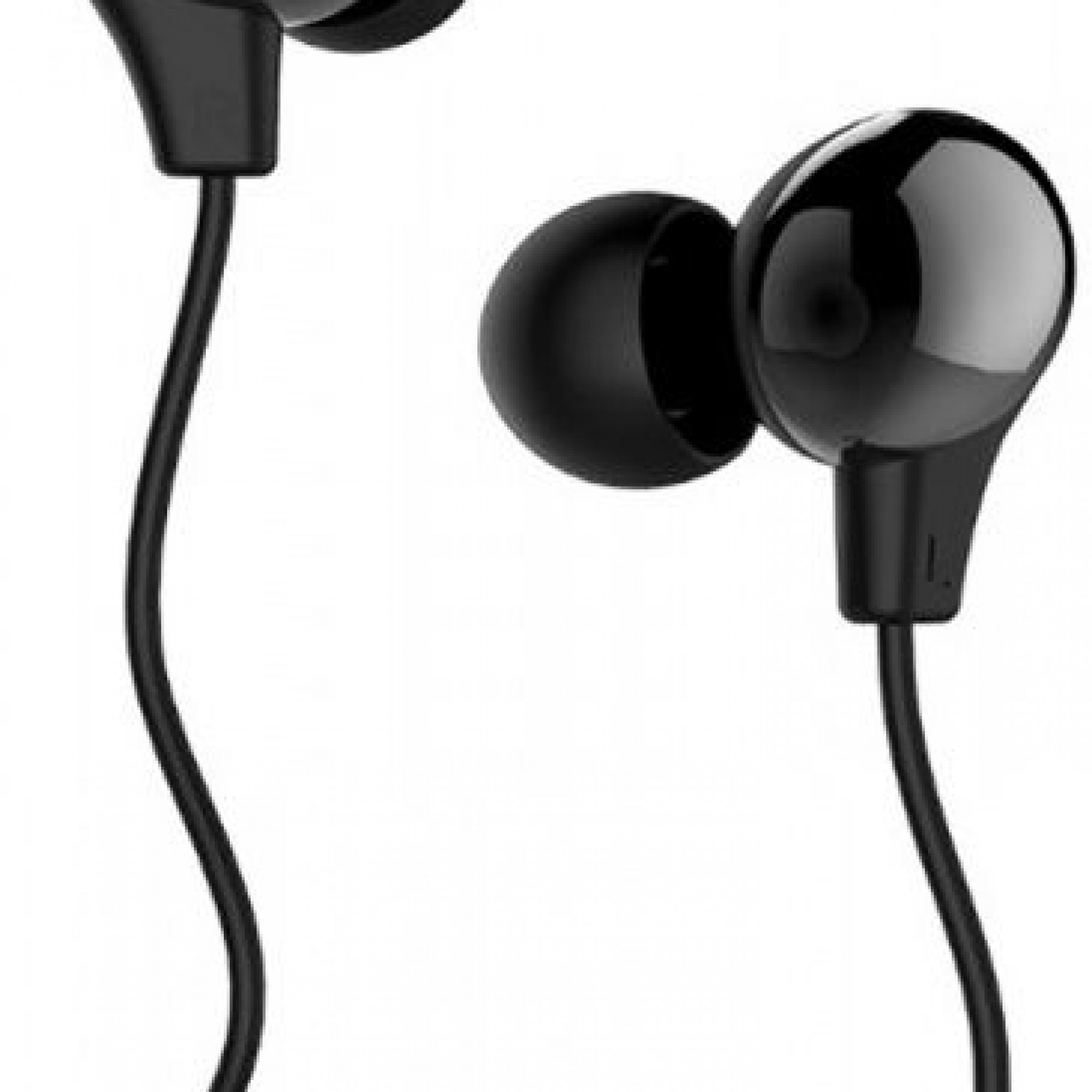Наушники Usams EP-12 Plastic Earplug Plating Small Earphone Black