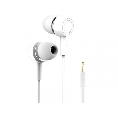 Наушники Usams EP-12 Plastic Earplug Plating Small Earphone White