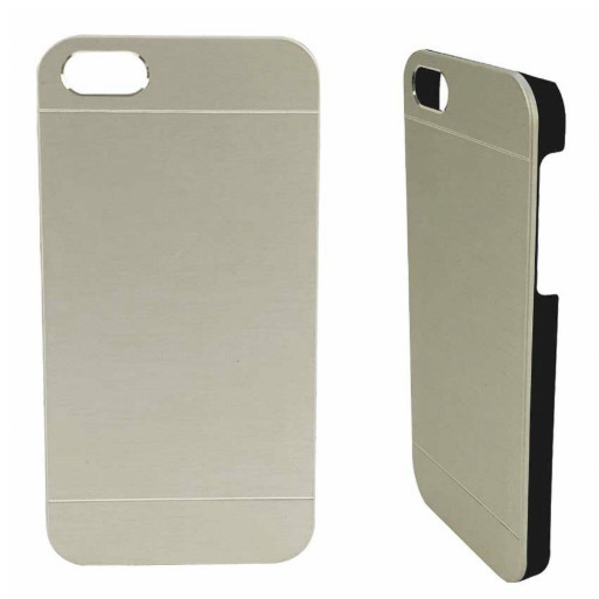 Чохол Motomo Luxury Metal Aluminum Brushed Hard Black для Iphone 5/5s