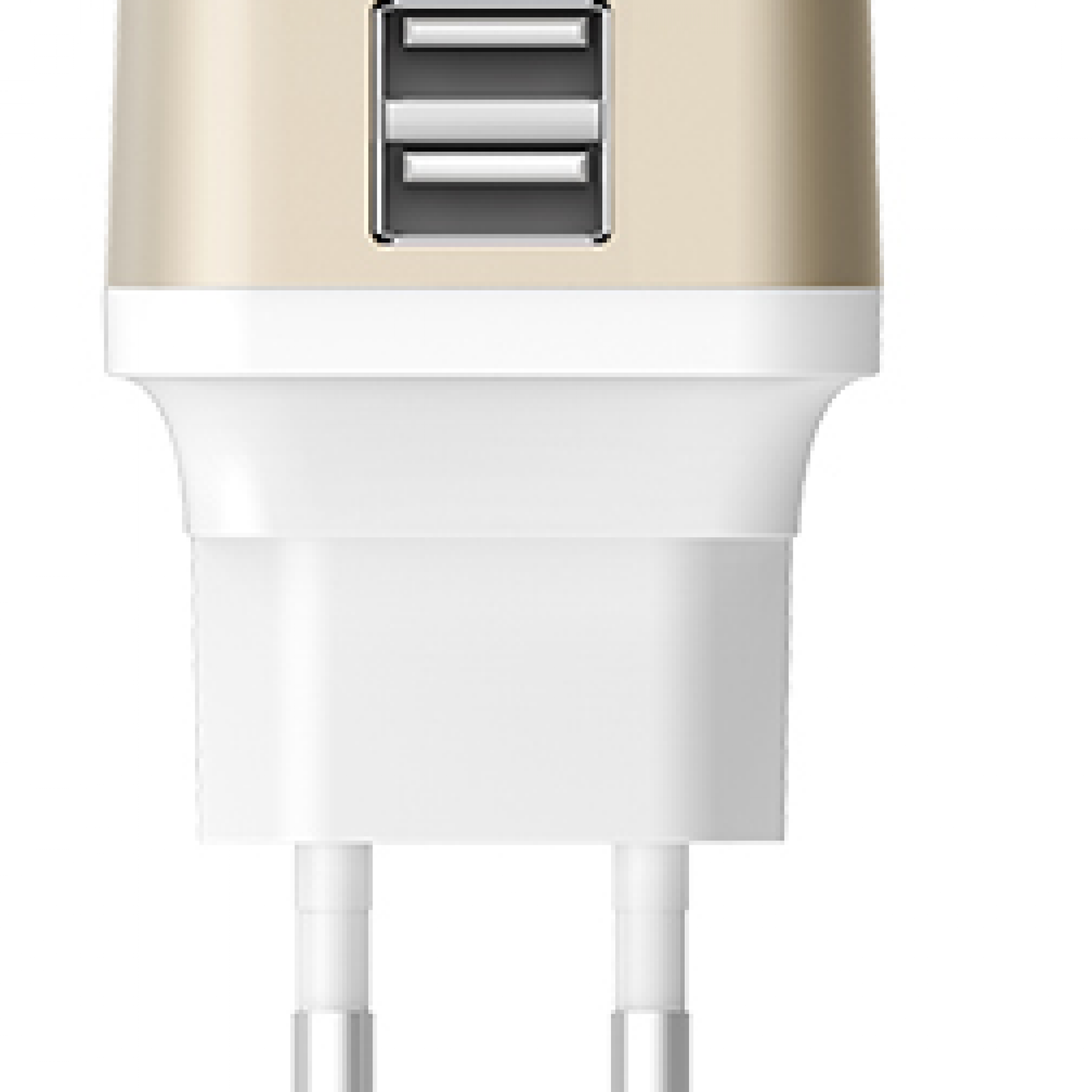 Сетевое з/у Lab.C X2 2 Port USB Wall (2.4A) Charger Gold (2.4A)