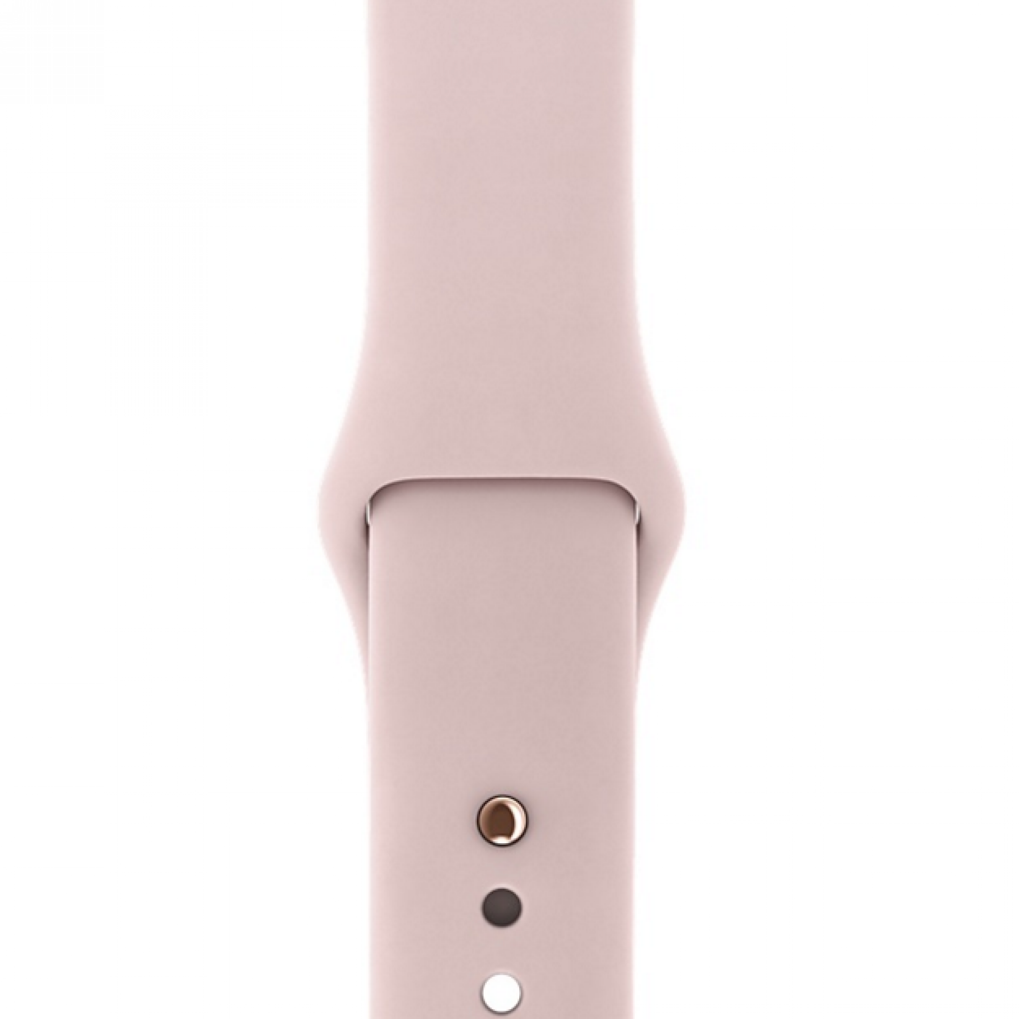 Apple Watch Gold Aluminum Case 42mm with Pink Sand Sport Band MQL22